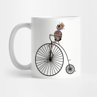 Robot on Bicycle Mug